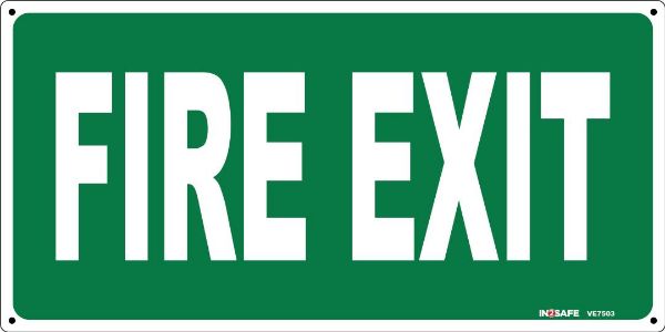 Picture of FIRE EXIT SIGN 300 X 150 PVC