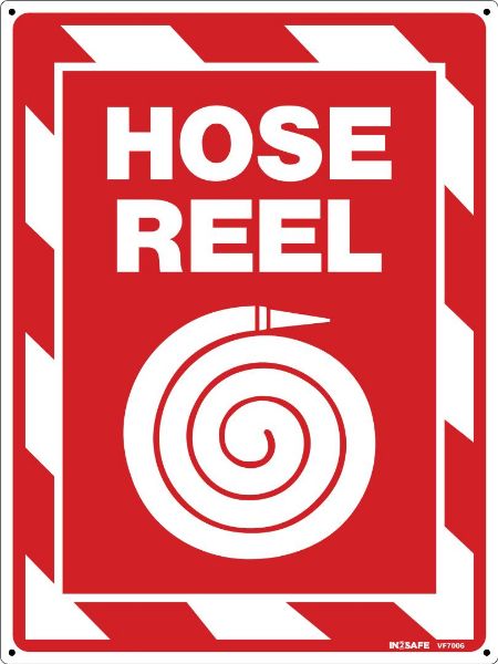 Picture of HOSE REEL SIGN 225 X 300 PVC