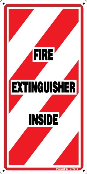 Picture of FIRE EXTINGUSHER INSIDE SIGN LABEL 150 X 300 SAV
