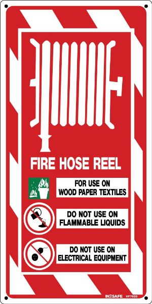 Picture of FIRE HOSE REEL SIGN 400 X 400 PVC