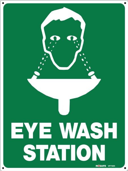 Picture of EYE WASH STATION SIGN 225 X 300 PVC