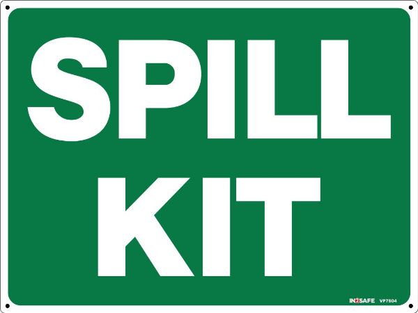 Picture of SPILL KIT SIGN 300 X 225 PVC