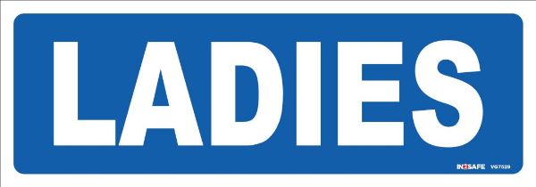 Picture of LADIES SIGN 200 X 70 PVC