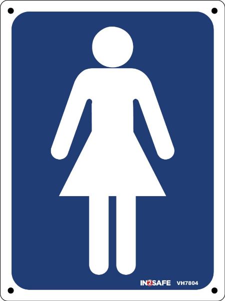 Picture of LADIES SIGN 225 X 300 PVC