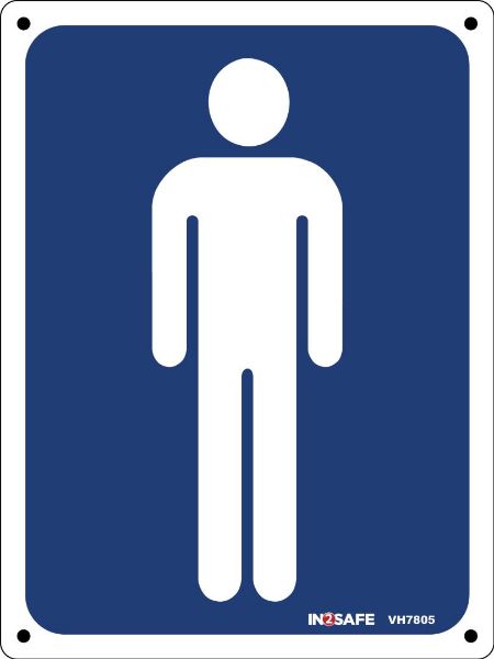 Picture of MENS SIGN 150 X 200 PVC
