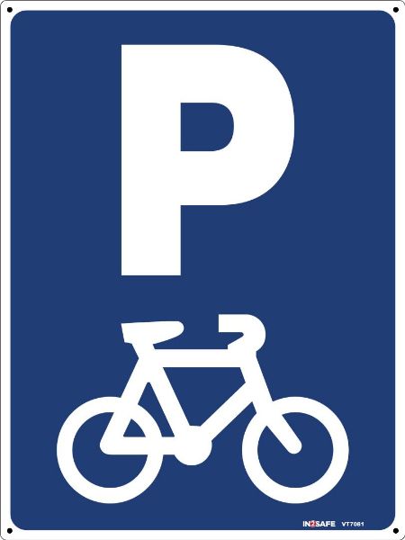 Picture of BIKE PARKING SIGN 225 X 300 PVC