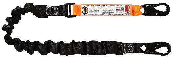 Picture of LINQ ELITE SINGLE LEG ELASTICATED LANYARD WITH HARDWARE SN X