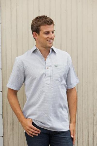 Picture of LICHFIELD LEGEND SHIRT MEDIUM CHECK SHORT SLEEVE MENS