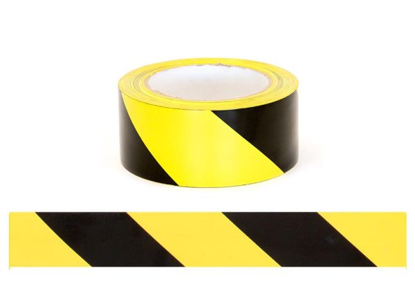 Picture of ESKO FLOOR TAPE RED/WHITE 50MM X 33M