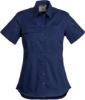 Picture of WOMENS LIGHTWEIGHT TRADIE SHIRT - SHORT SLEEVE