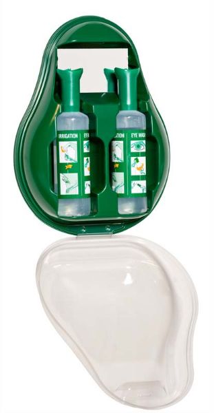 Picture of FIRST AID EYEWASH STATION WITH PROTECTIVE COVER 500ML X2