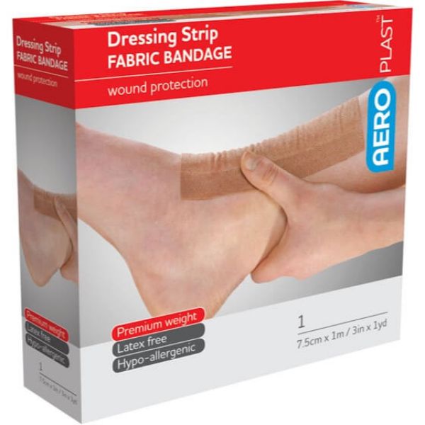 Picture of FIRST AID AEROPLAST DRESSING STRIP 7.5X1MTR