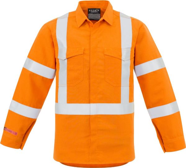 Picture of MENS X BACK TAPED SPLICED SHIRT