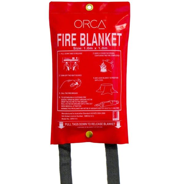 Picture of ORCA FIRE BLANKET 1M X 1M