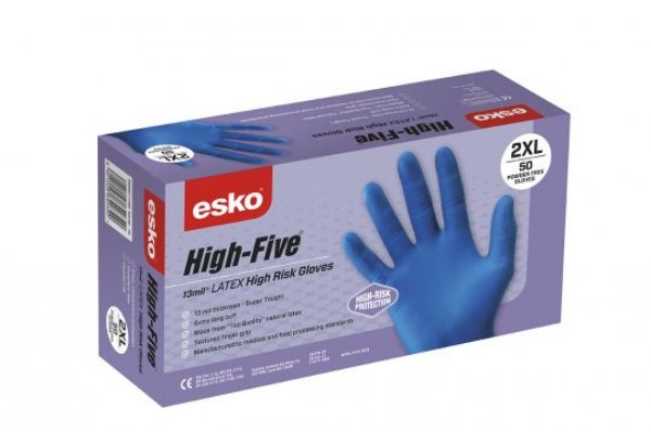 Picture of ESKO HIGH FIVE HIGH RISK DISPOSABLE GLOVE