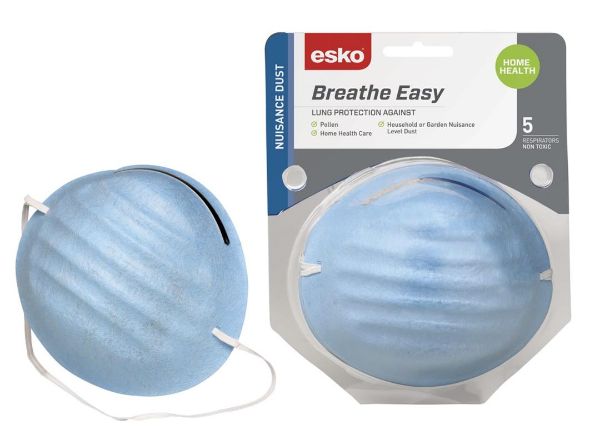 Picture of ESKO BREATHEEASY NUISANCE DUST MASK 5 PK