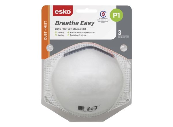 Picture of ESKO - P1 RESPIRATOR NON VALVED BLISTER PACK (3)