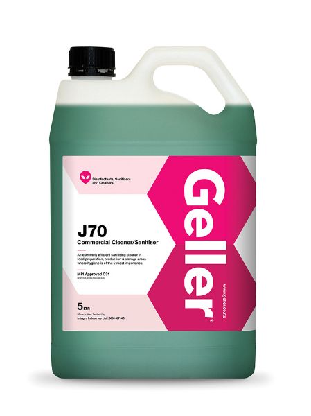 Picture of GELLER J-70 FOOD PREP SANITISER 5L