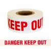 Picture of DANGER KEEP OUT 75MM X 250M BARRIER TAPE RED/WHITE