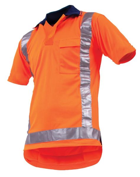 Picture of BISON POLO TTMC COTTON BACKED ORANGE