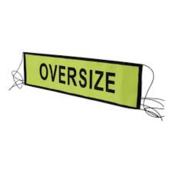 Picture of ROAD SAFETY OVERSIZE (TEXT) ROLL-UP SIGN