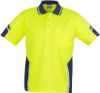 Picture of MENS HI VIS SQUAD S/S POLO