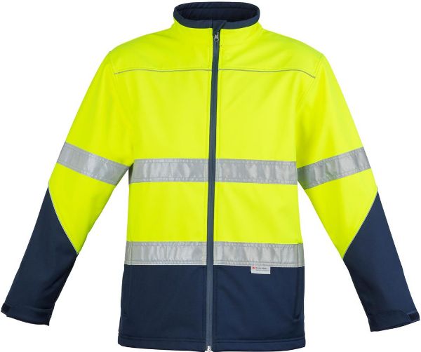 Picture of UNISEX HI VIS SOFT SHELL JACKET