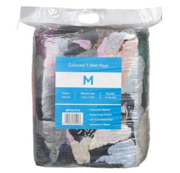 Picture of 10KG COLOURED T-SHIRT RAGS