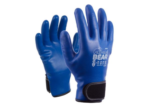 Picture of ESKO BLUE POLAR BEAR FULLY COATED GLOVE