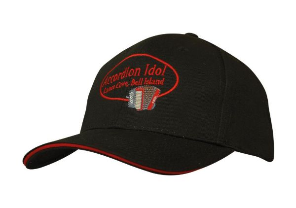 Picture of HSZ CHINO TWILL CAP WITH SANDWICH TRIM