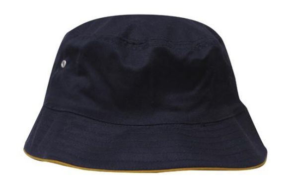 Picture of HSZ BRUSHED SPORTS TWILL BUCKET HAT