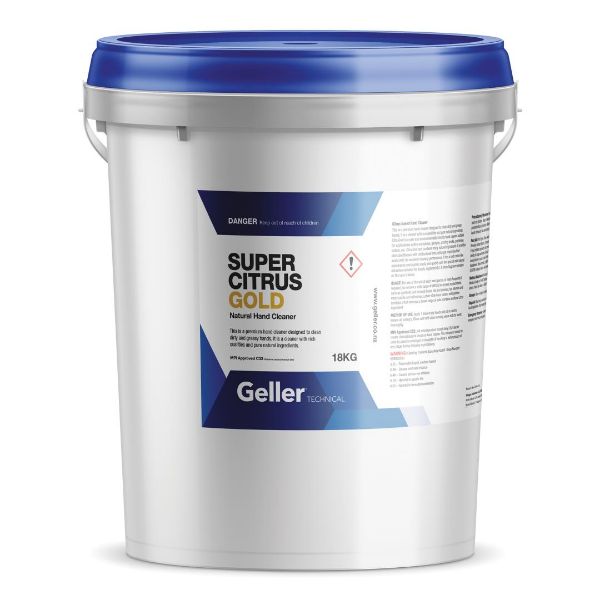 Picture of GELLER SUPER CITRUS GOLD HAND CLEANER 18L
