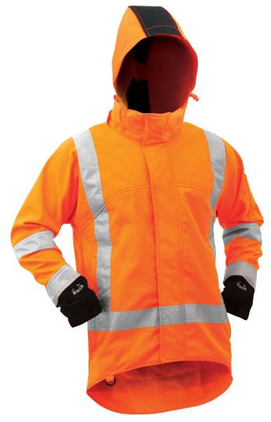 Picture of BISON JACKET TTMC SOFTSHELL ORANGE