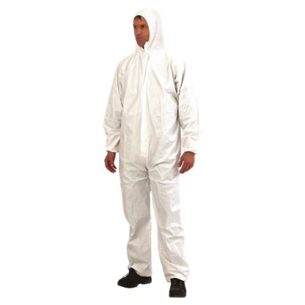 Picture of PRO BARRIERTECH PROVEK COVERALLS WHITE