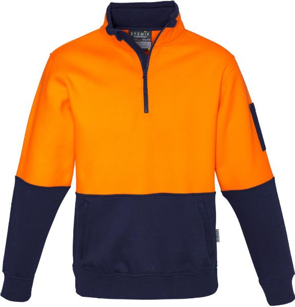 Picture of UNISEX HI VIS HALF ZIP PULLOVER