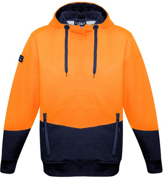 Picture of UNISEX HI VIS TEXTURED JACQUARD HOODIE