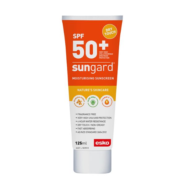 Picture of ESKO SUNGARD SPF 50+ SUNSCREEN WITH MANUKA HONEY, 125ML TUBE