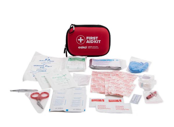 Picture of ESKO FIRST AID KIT 1 PERSON, 65PC, EVA CASE WITH CARABINER