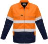 Picture of MENS HI VIS COTTON DRILL JACKET
