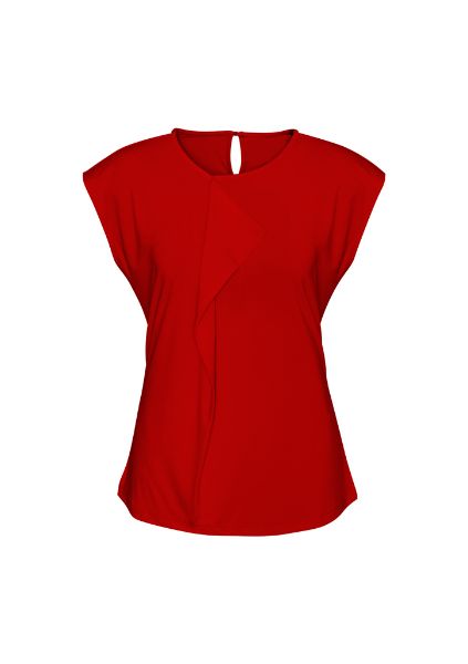 Picture of LADIES MIA PLEAT KNIT TOP