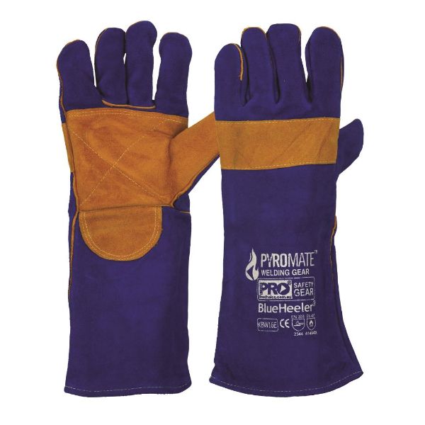 Picture of PRO PYROMATE BLUE HEELER - BLUE & GOLD KEVLAR LARGE