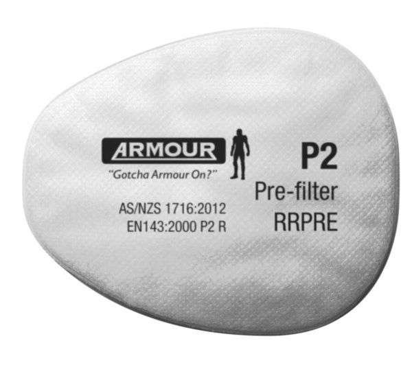 Picture of ARMOUR PREFILTER – P2 BOX OF 5 PAIRS