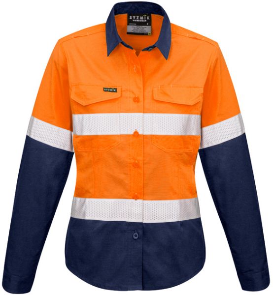 Picture of WOMENS RUGGED COOLING TAPED HI VIS SPLICED SHIRT