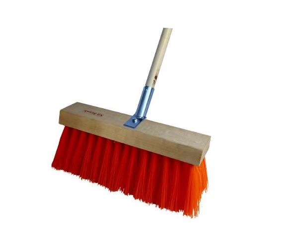 Picture of HI VIZ YARD BROOM ( ORANGE BRISTLES)