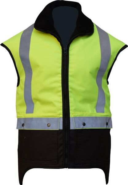 Picture of FAR SOUTH WAIMUMU DAY/NIGHT SLEEVELESS VEST ORANGE