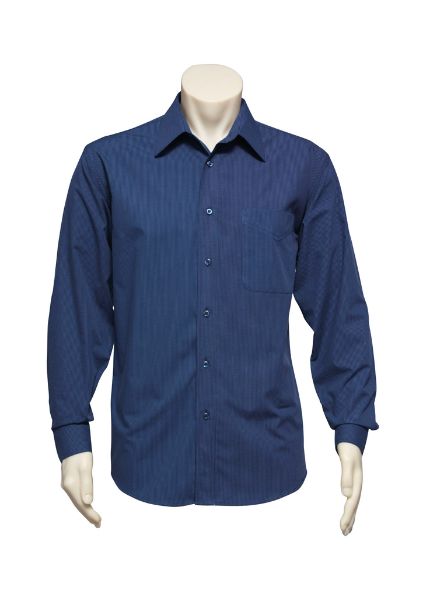 Picture of MENS MICRO CHECK LONG SLEEVE SHIRT