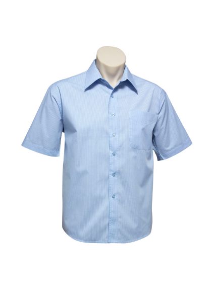 Picture of MENS MICRO CHECK SHORT SLEEVE SHIRT