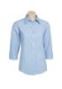 Picture of LADIES MICRO CHECK 3/4 SLEEVE SHIRT