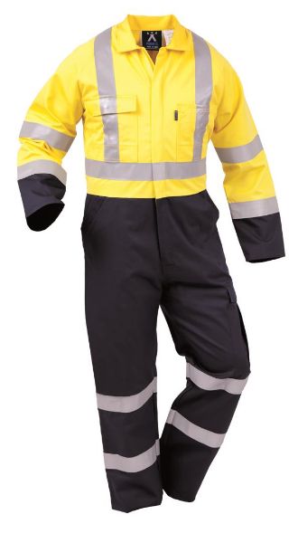 Picture of BISON OVERALL DAY/NIGHT COTTON ZIP