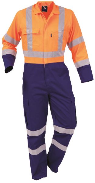 Picture of BISON OVERALL DAY/NIGHT POLYCOTTON ZIP